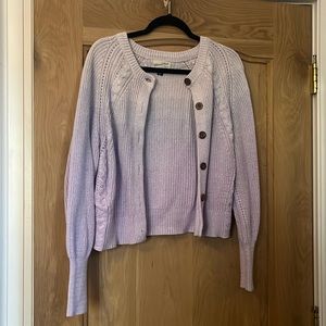 Purple Cardigan